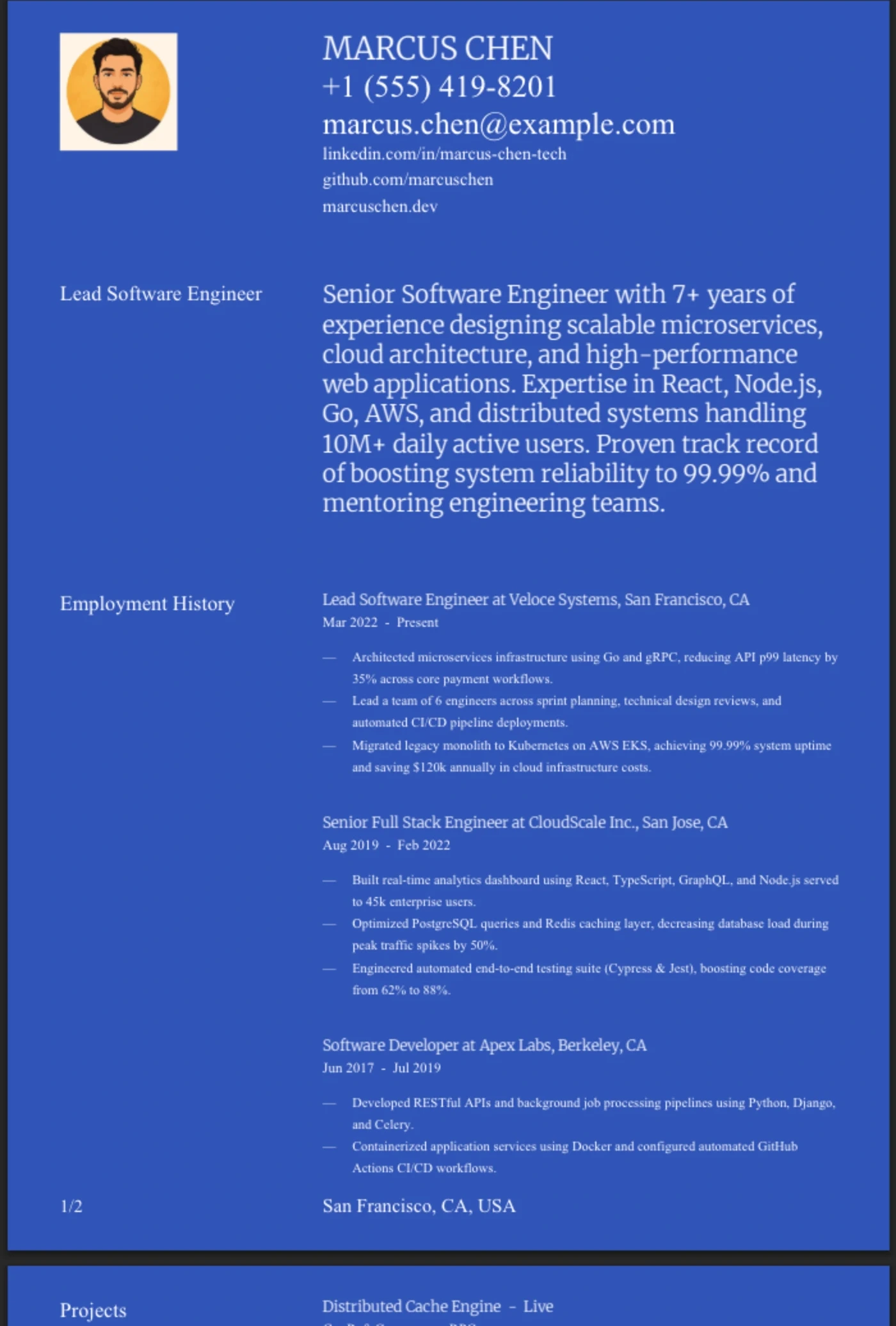 Blueprint template