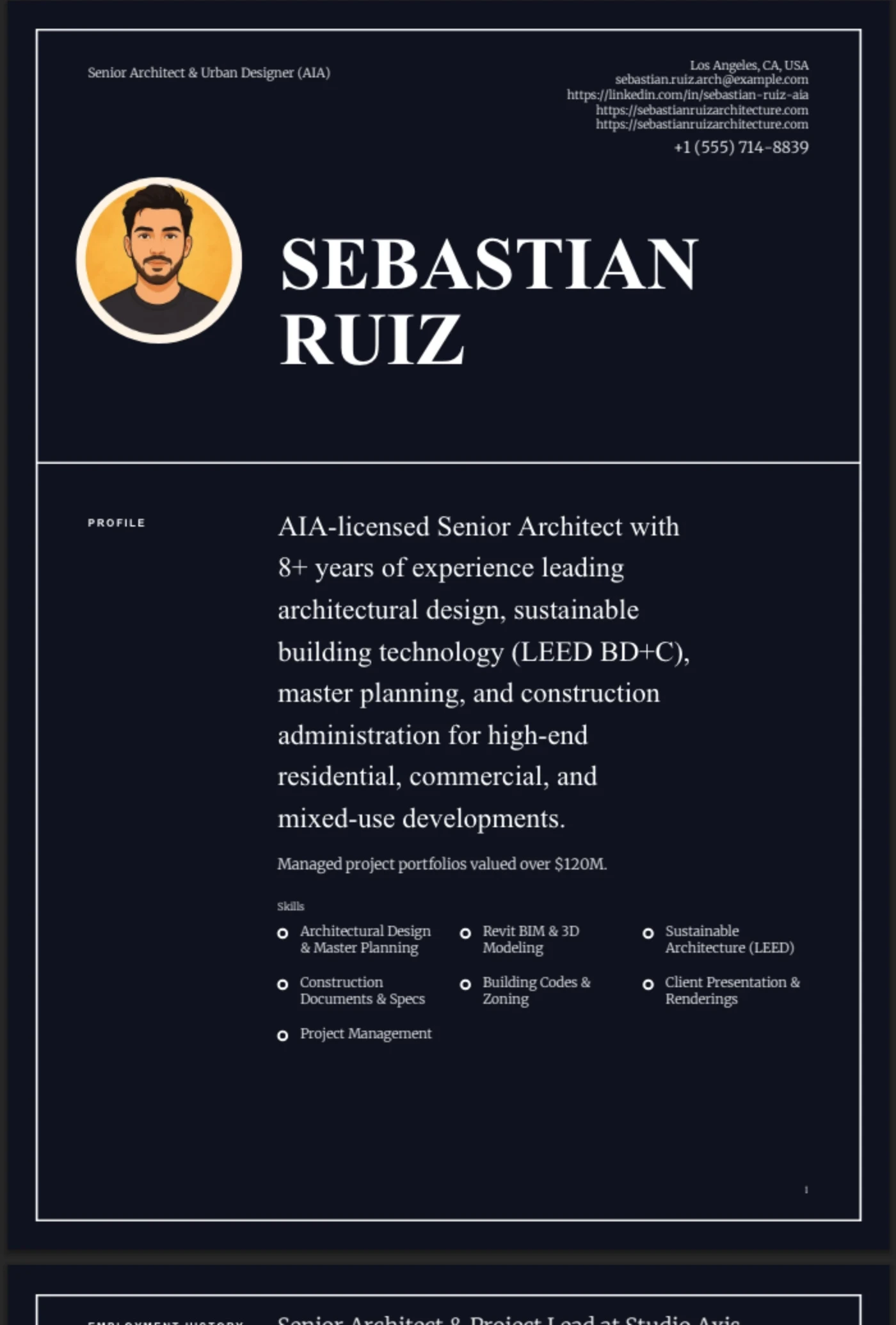 Border Frame β Architect