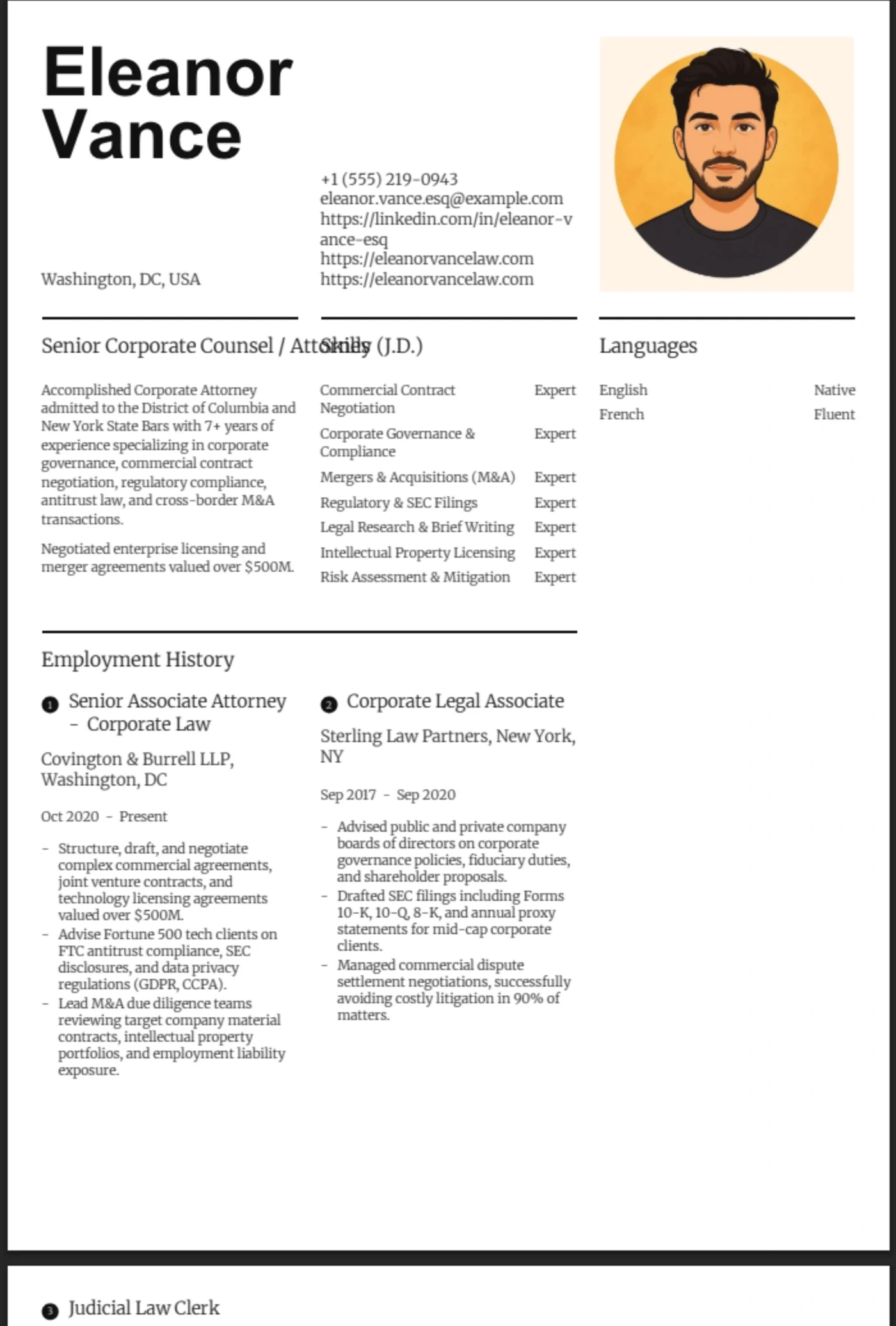 Infographic — Attorney