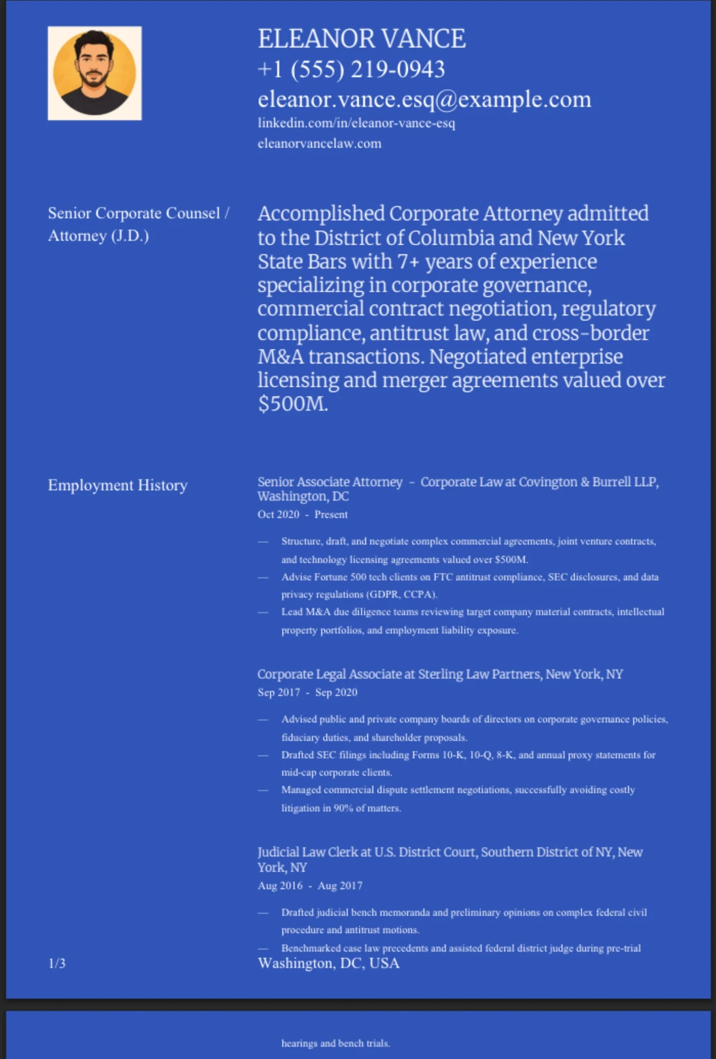 Blueprint — Attorney
