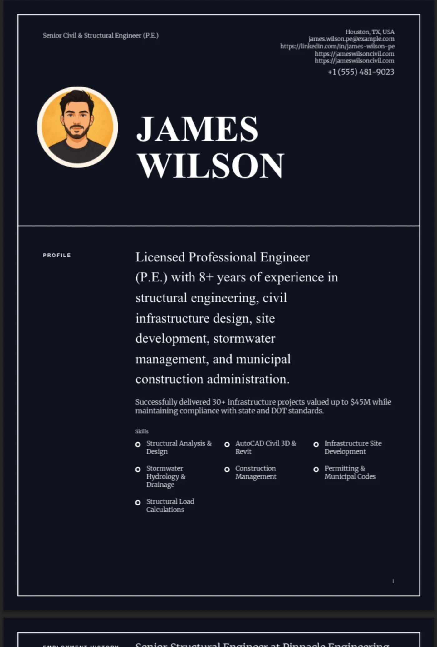 Border Frame β Civil Engineer