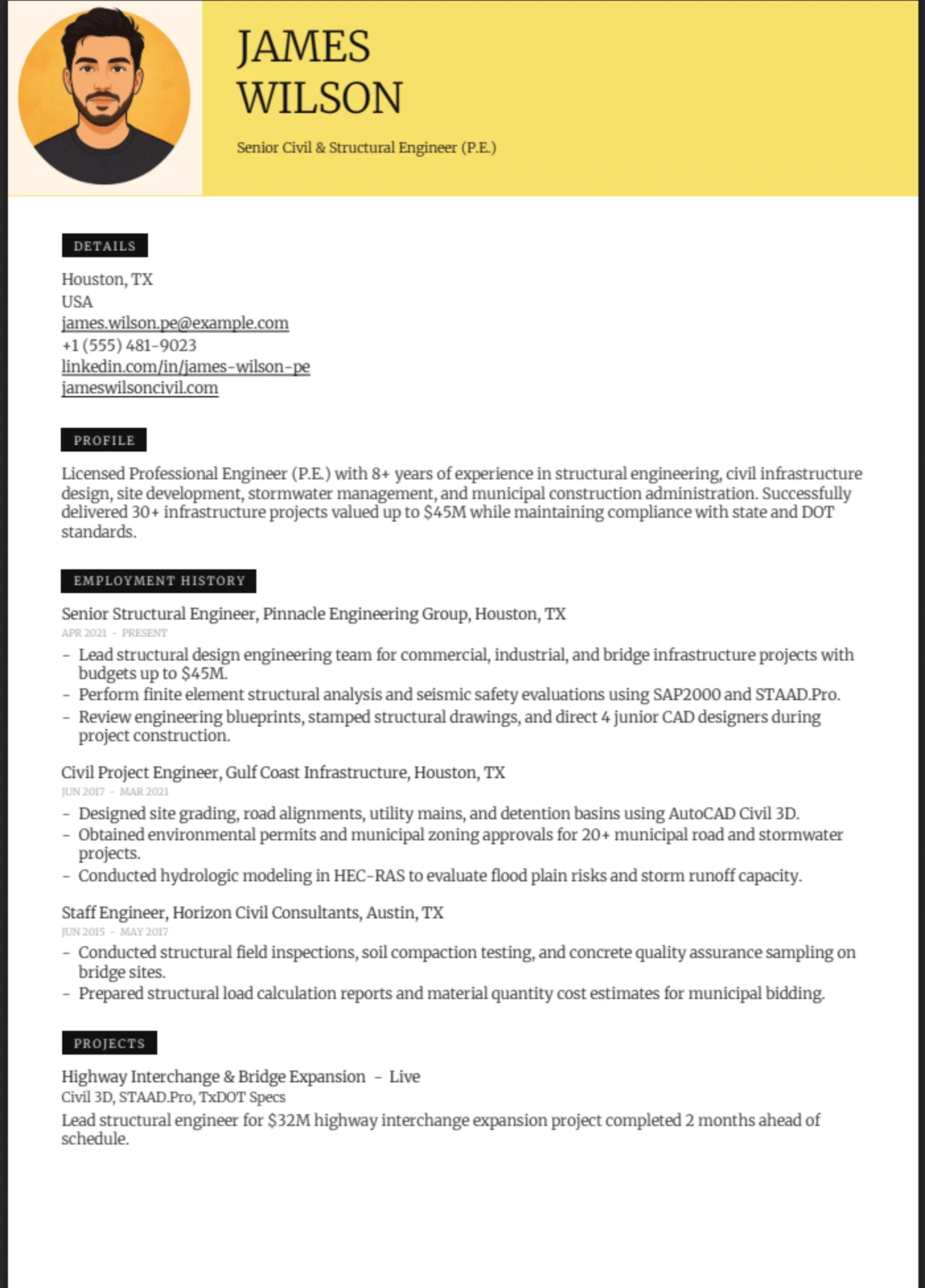Solar β Civil Engineer