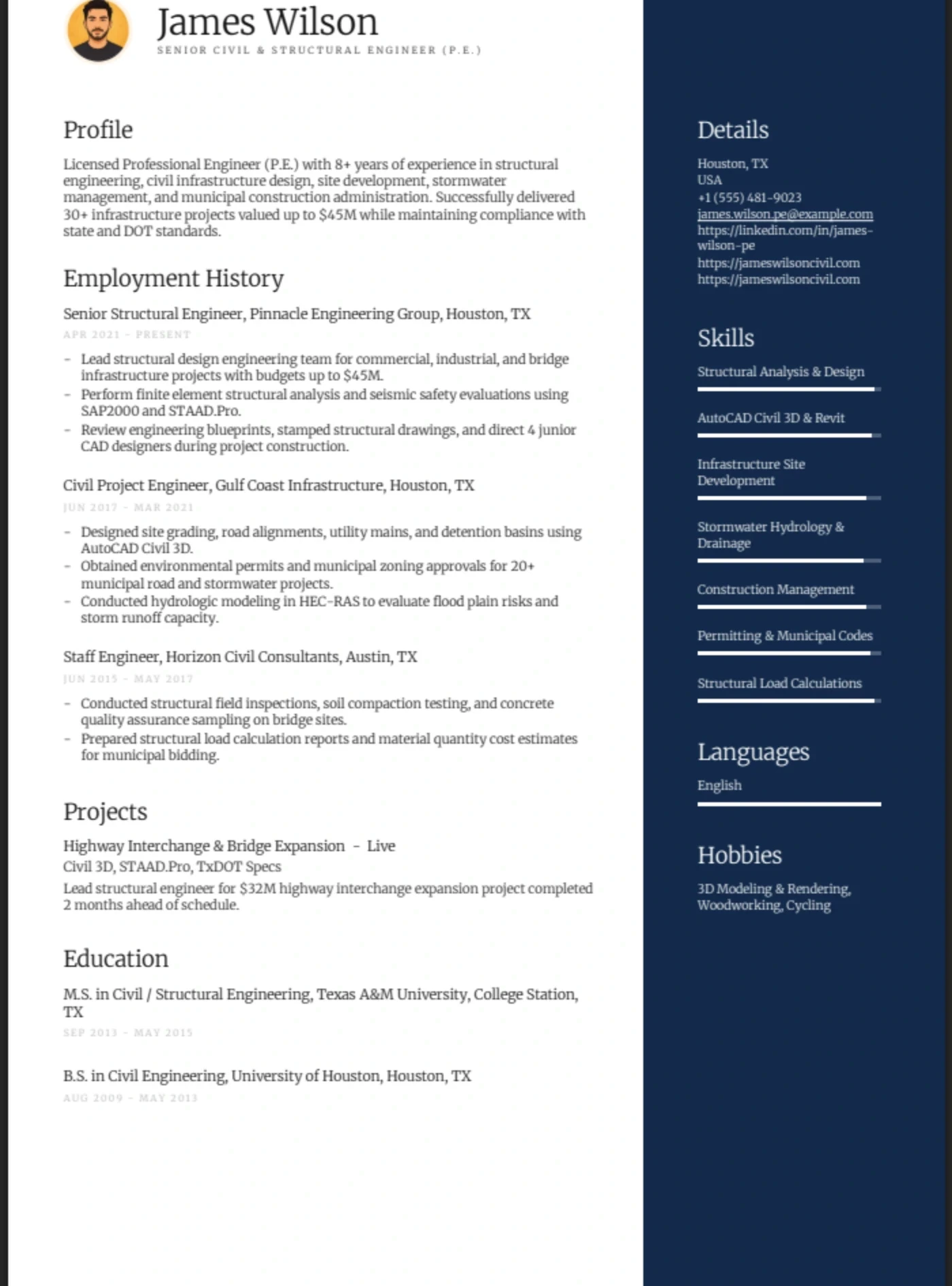 Maritime β Civil Engineer