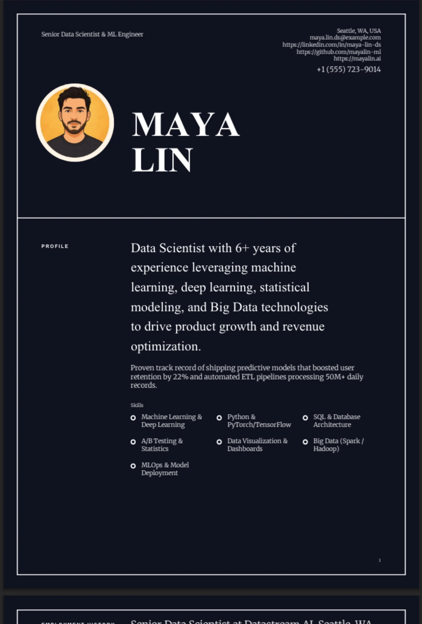 Border Frame — Data Scientist