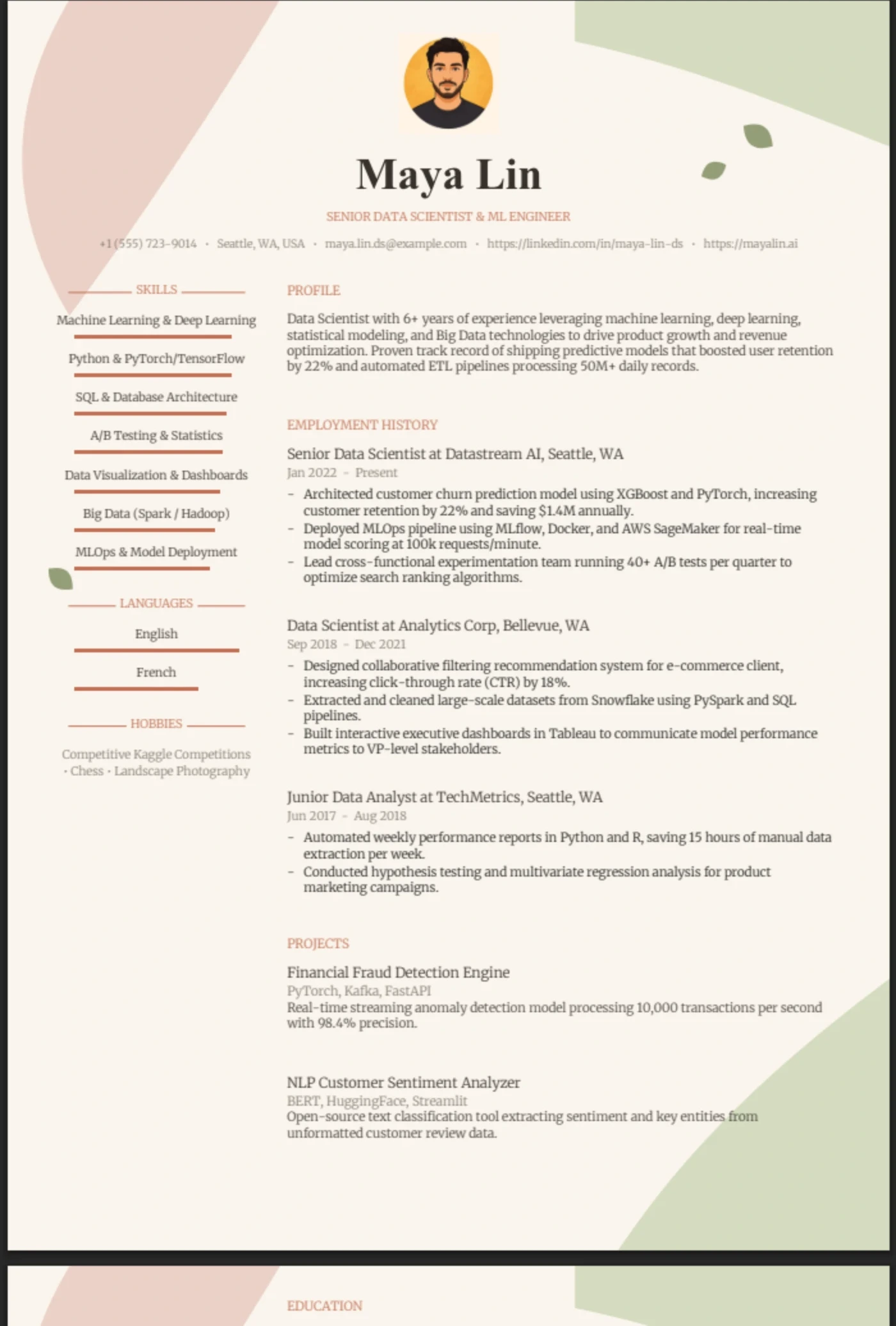 Terracotta — Data Scientist