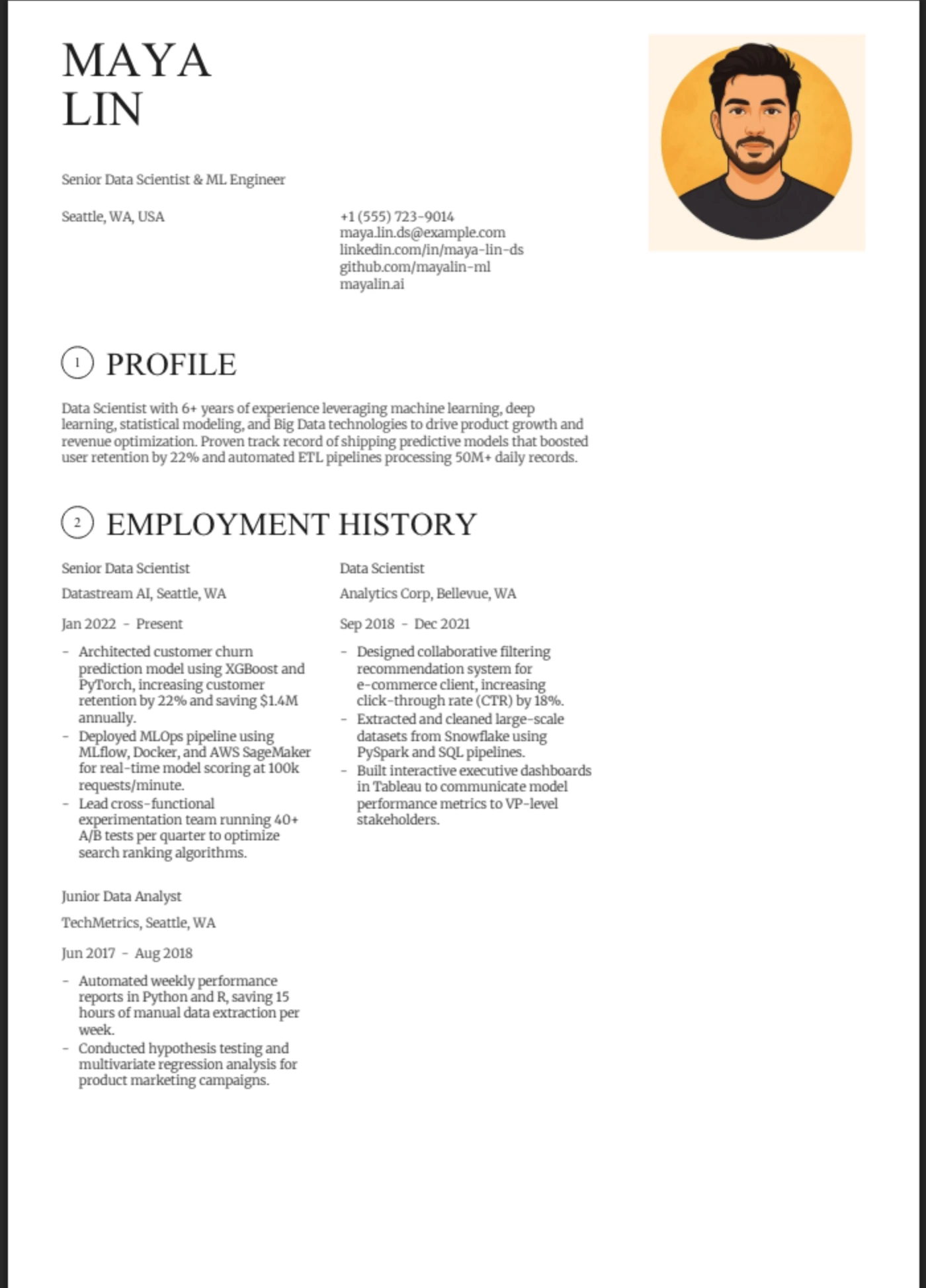 Chronicle — Data Scientist