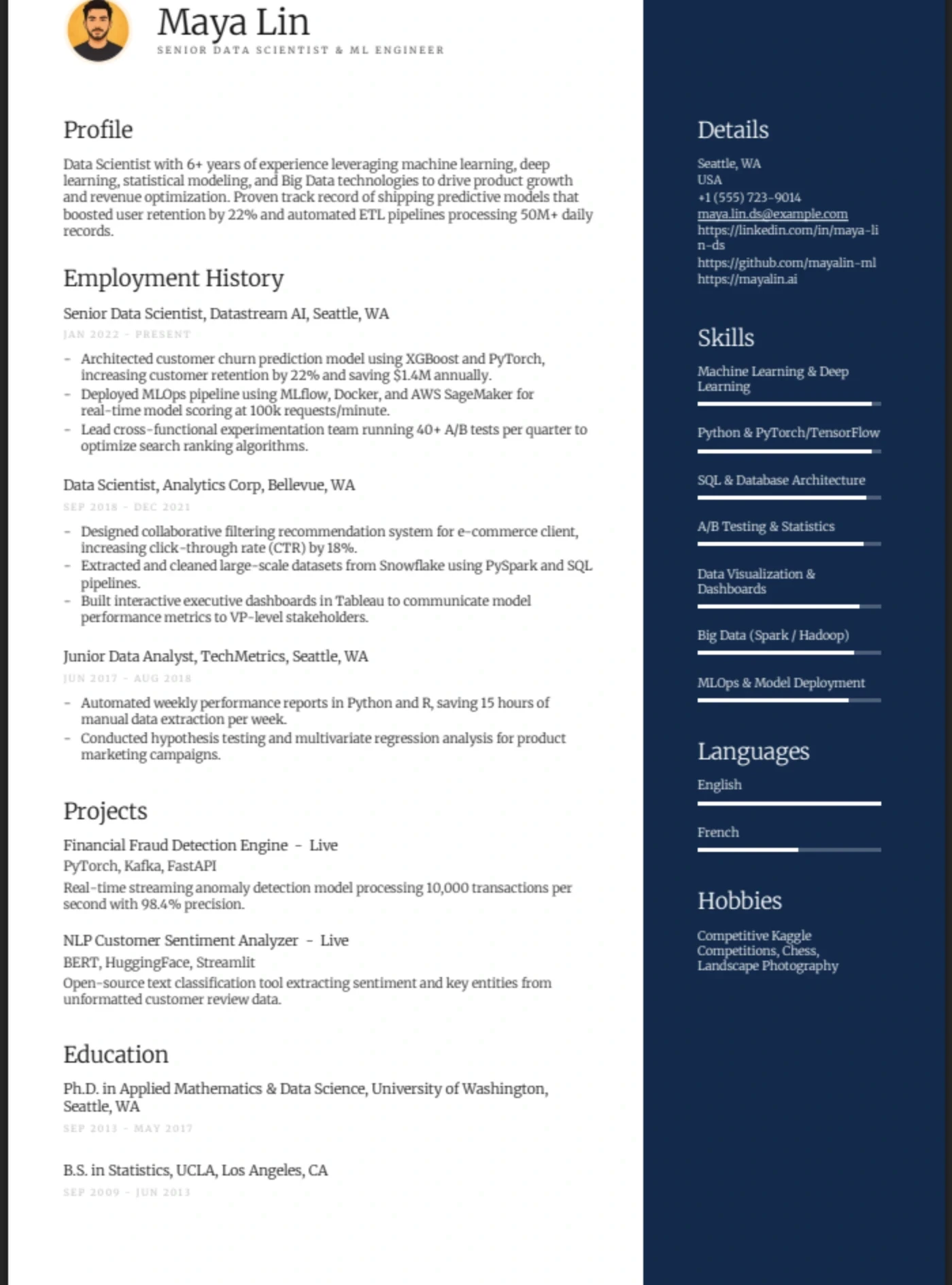 Maritime — Data Scientist