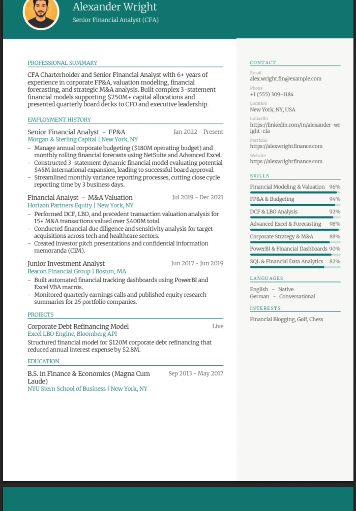 Atlas — Financial Analyst