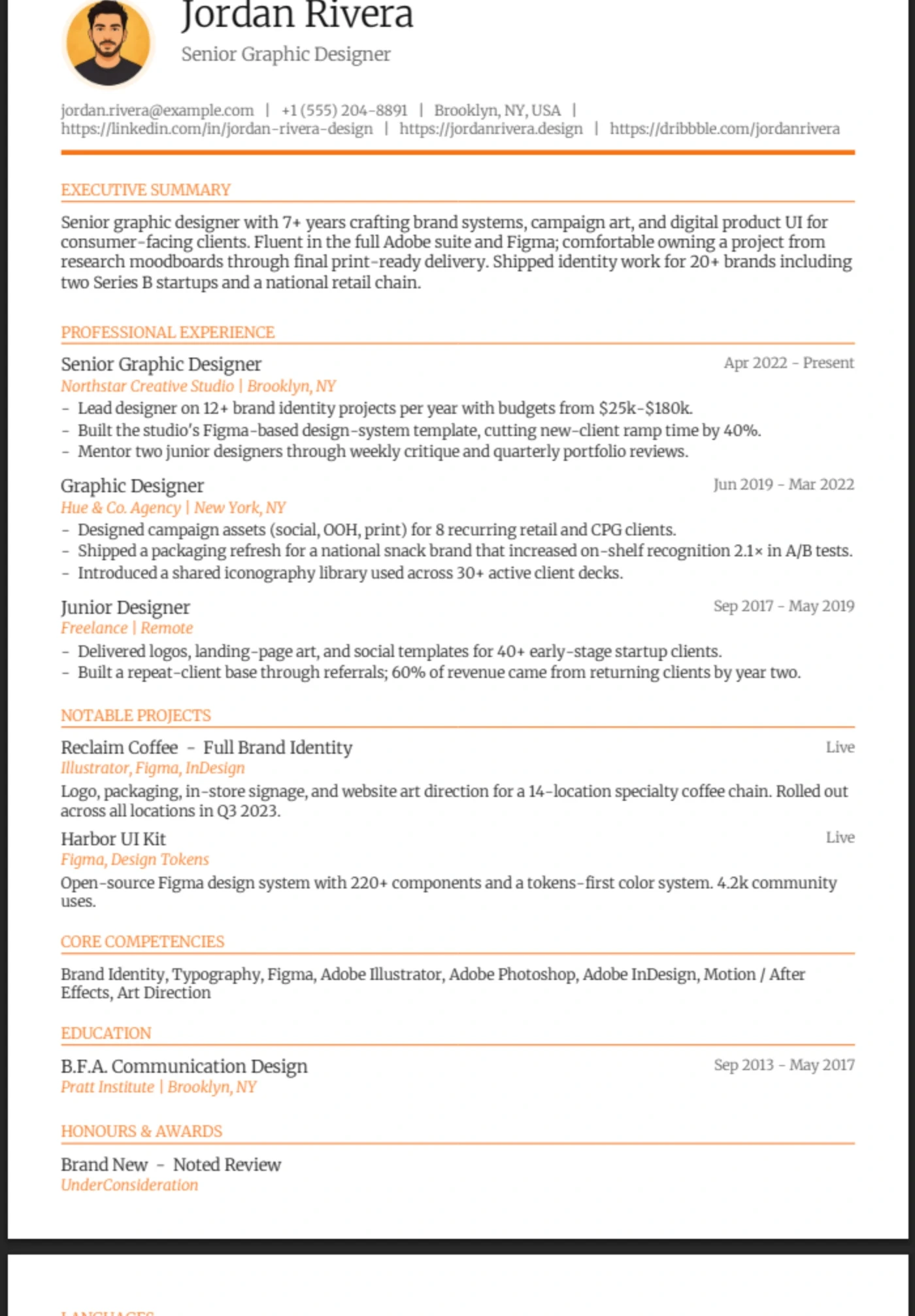 Executive β Graphic Designer