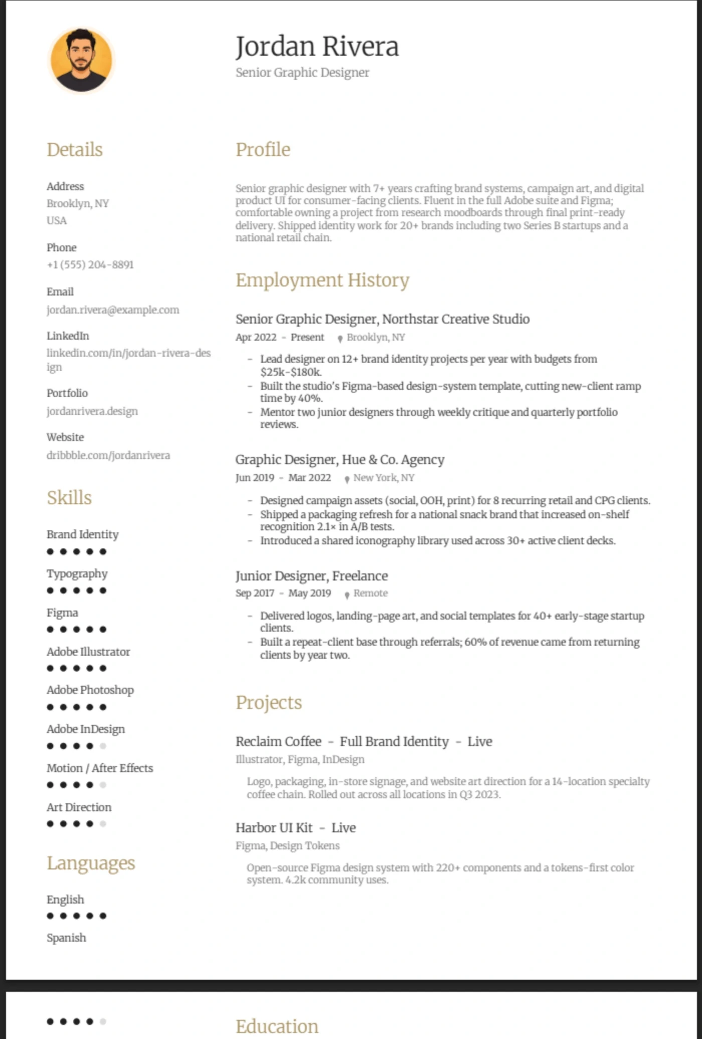 Champagne β Graphic Designer