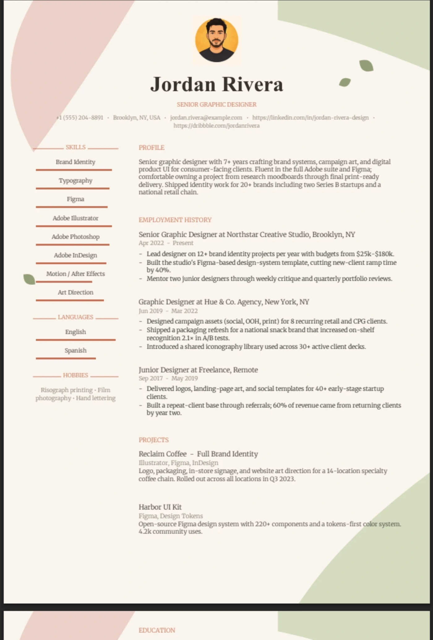 Terracotta β Graphic Designer