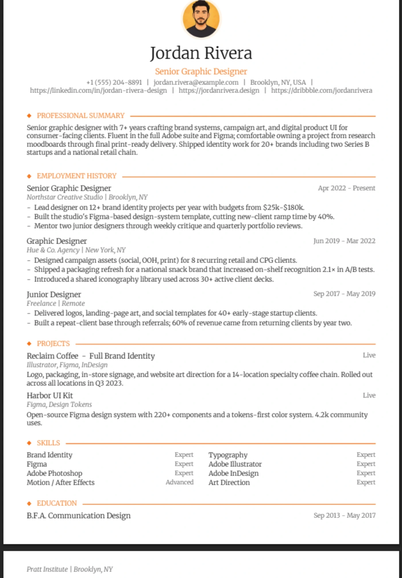 Traditional β Graphic Designer