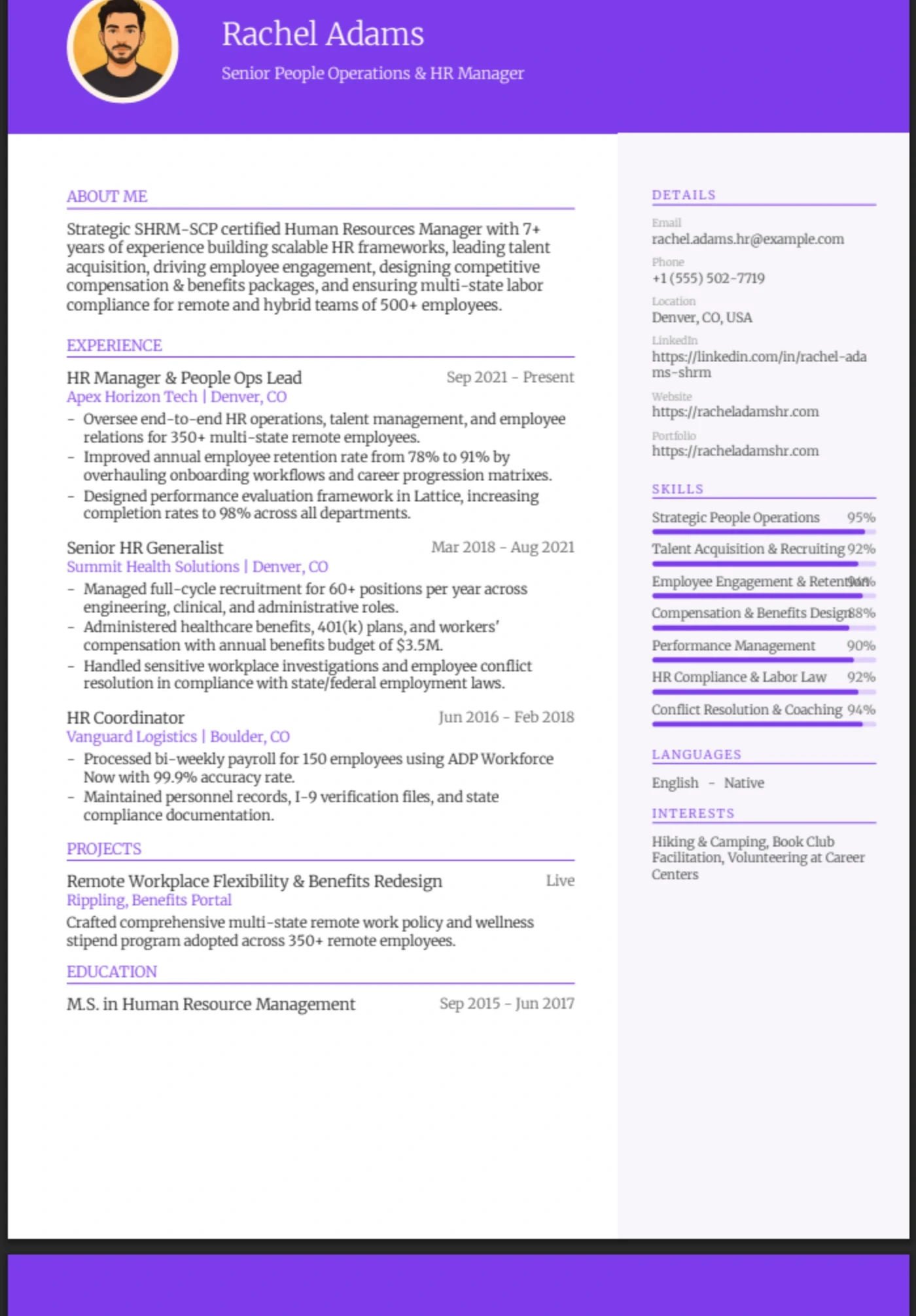 Creative — HR Manager