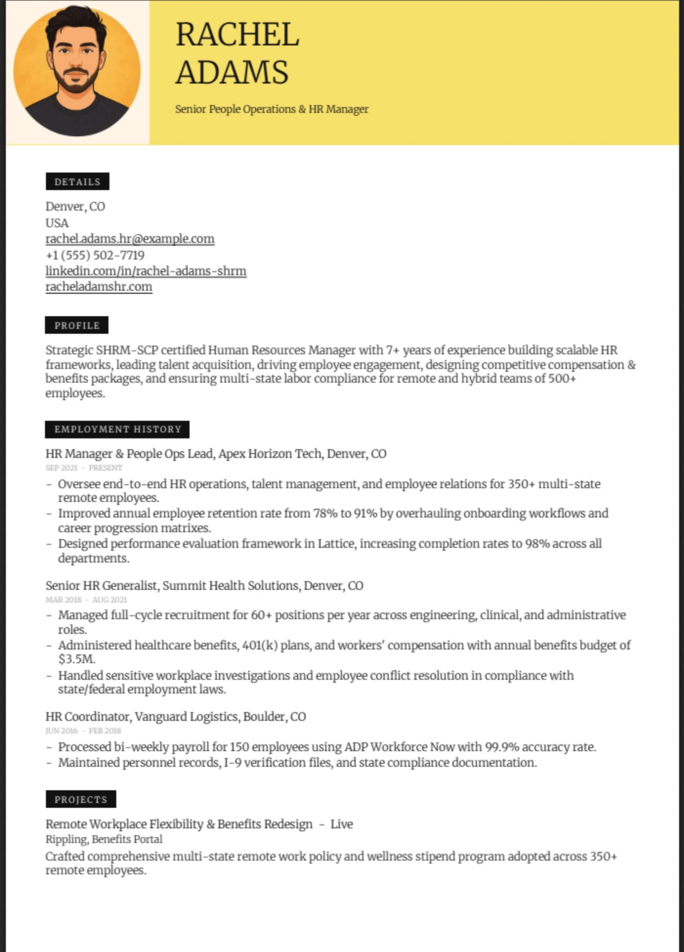 Solar — HR Manager