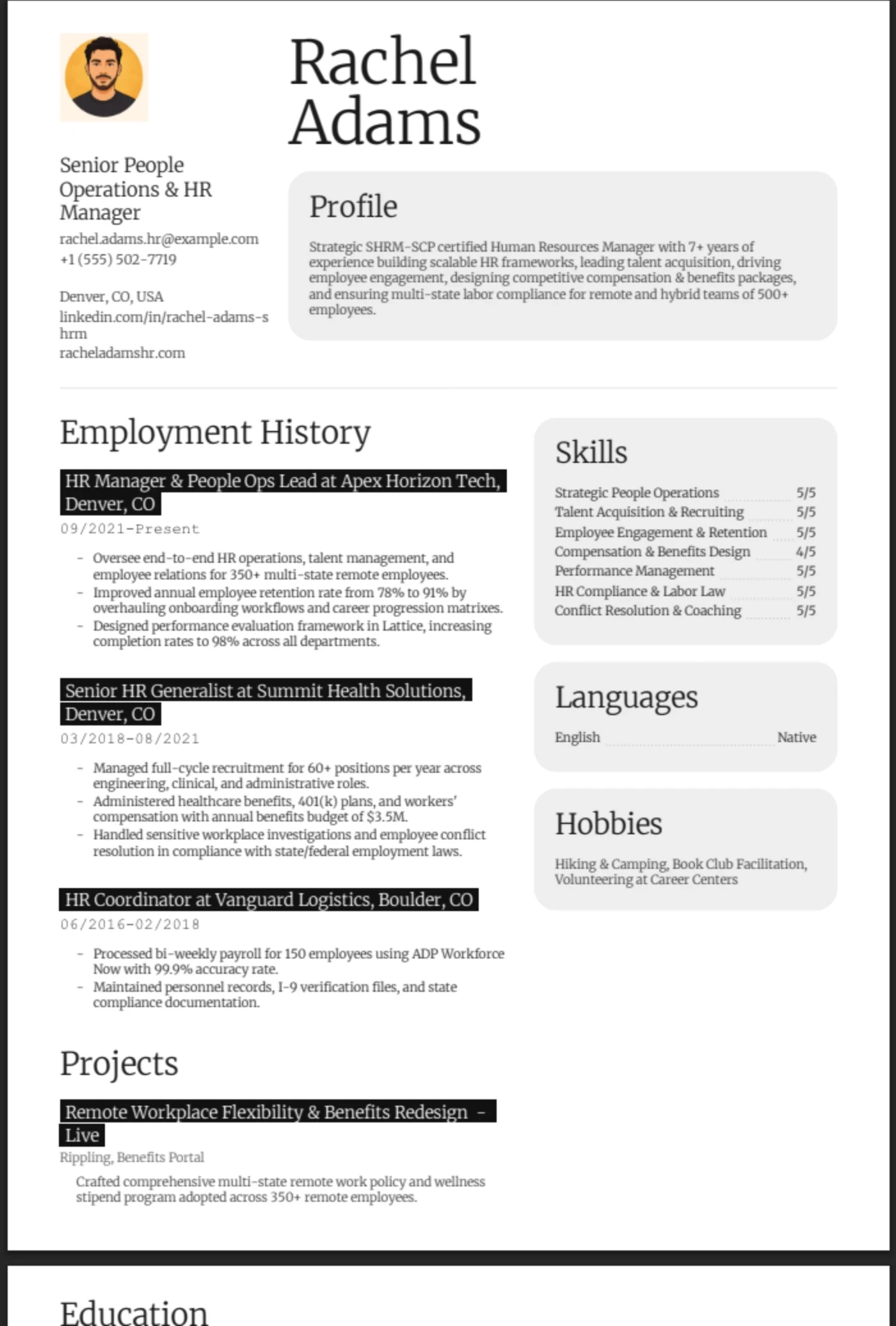 Modular — HR Manager