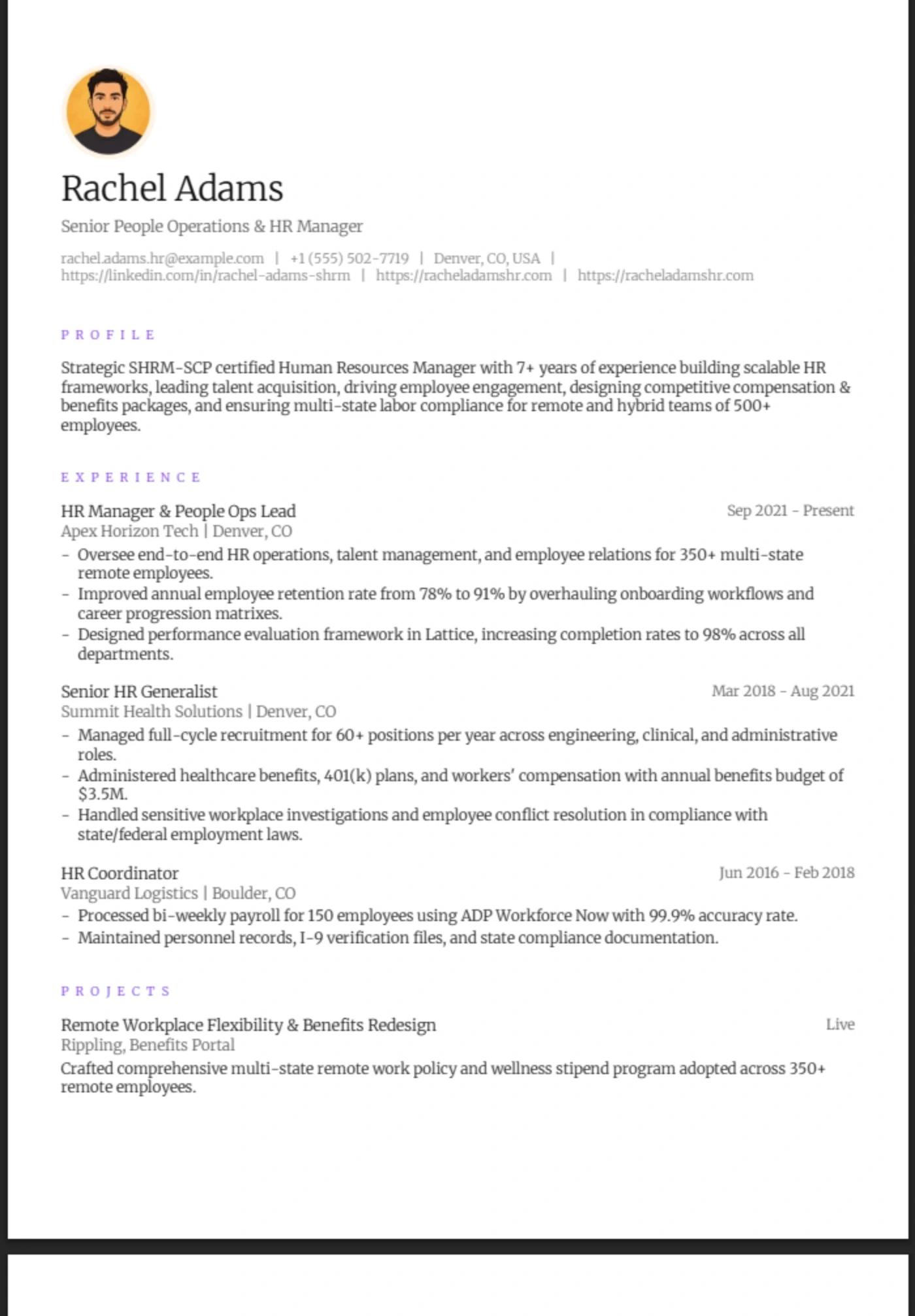 Zen — HR Manager