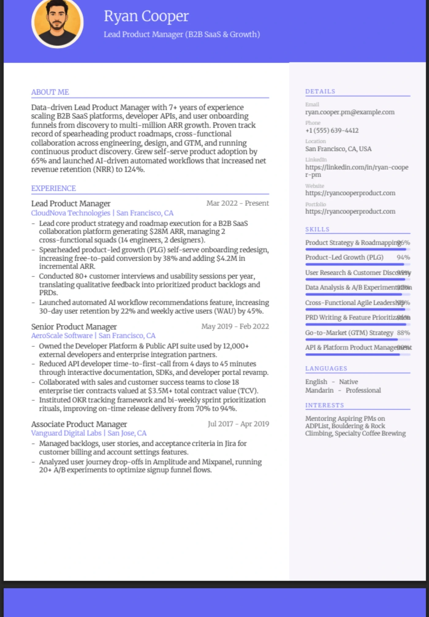 Creative — Product Manager