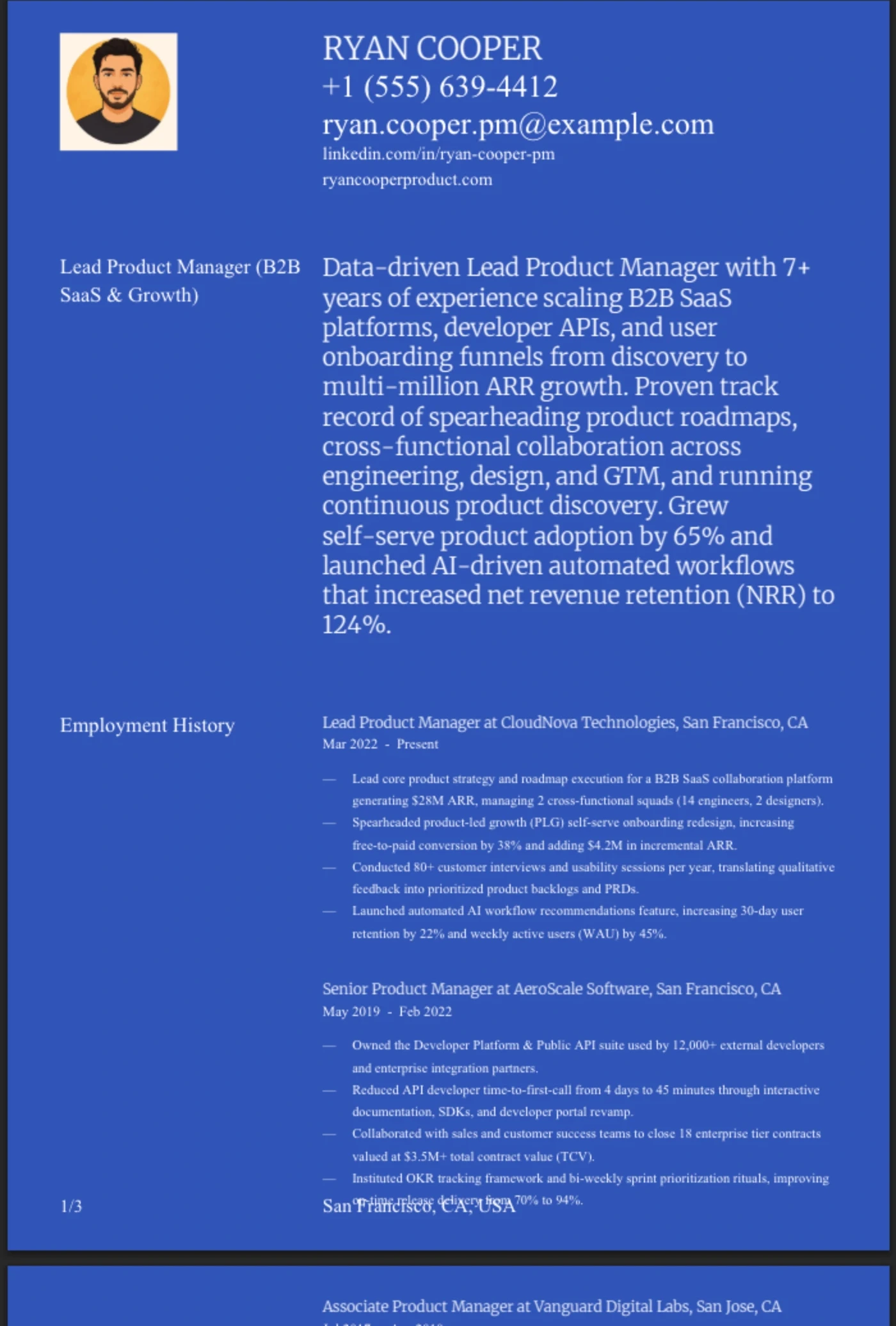 Blueprint β Product Manager