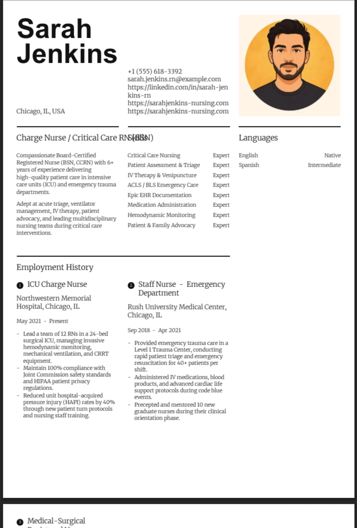 Infographic — Registered Nurse