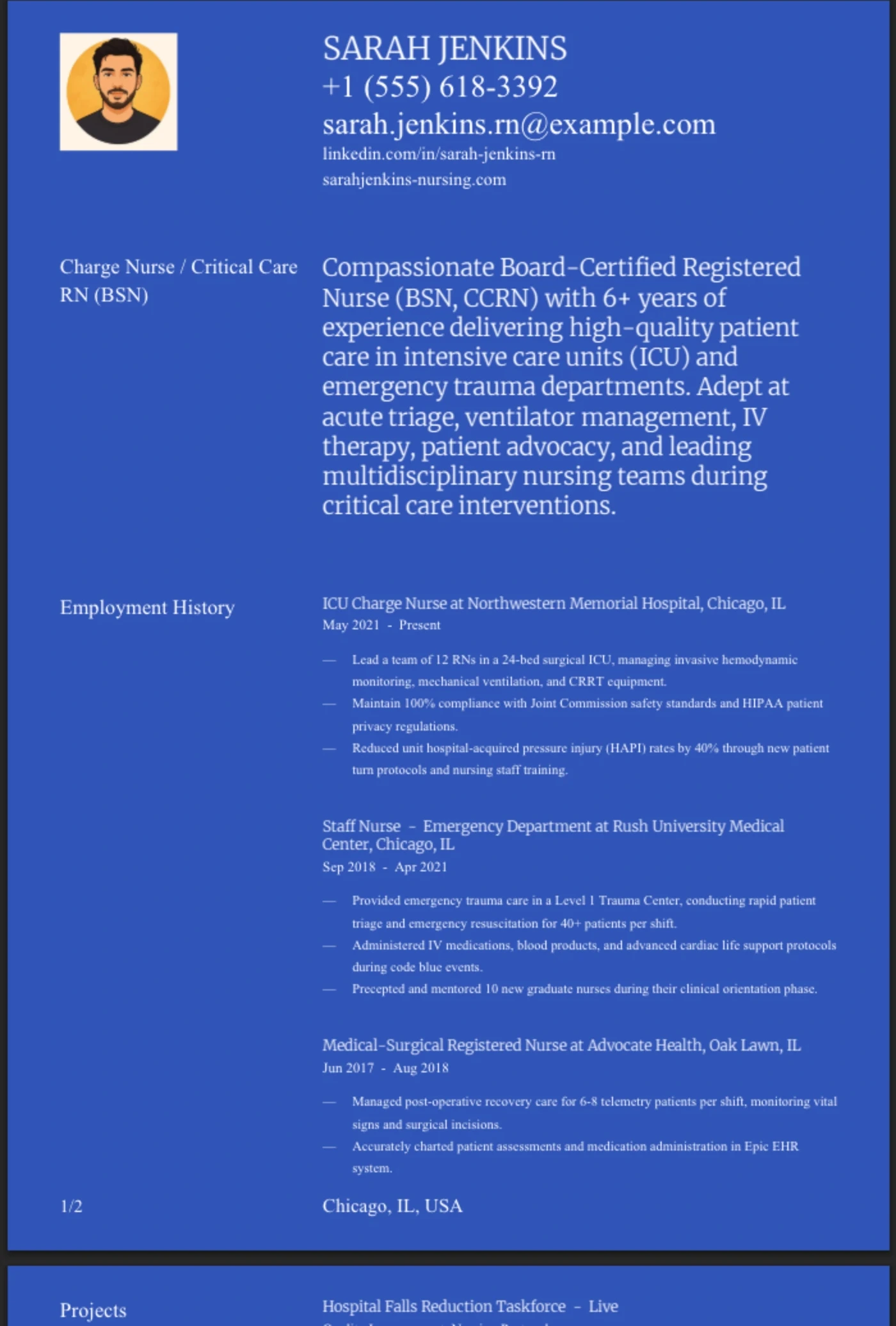 Blueprint — Registered Nurse
