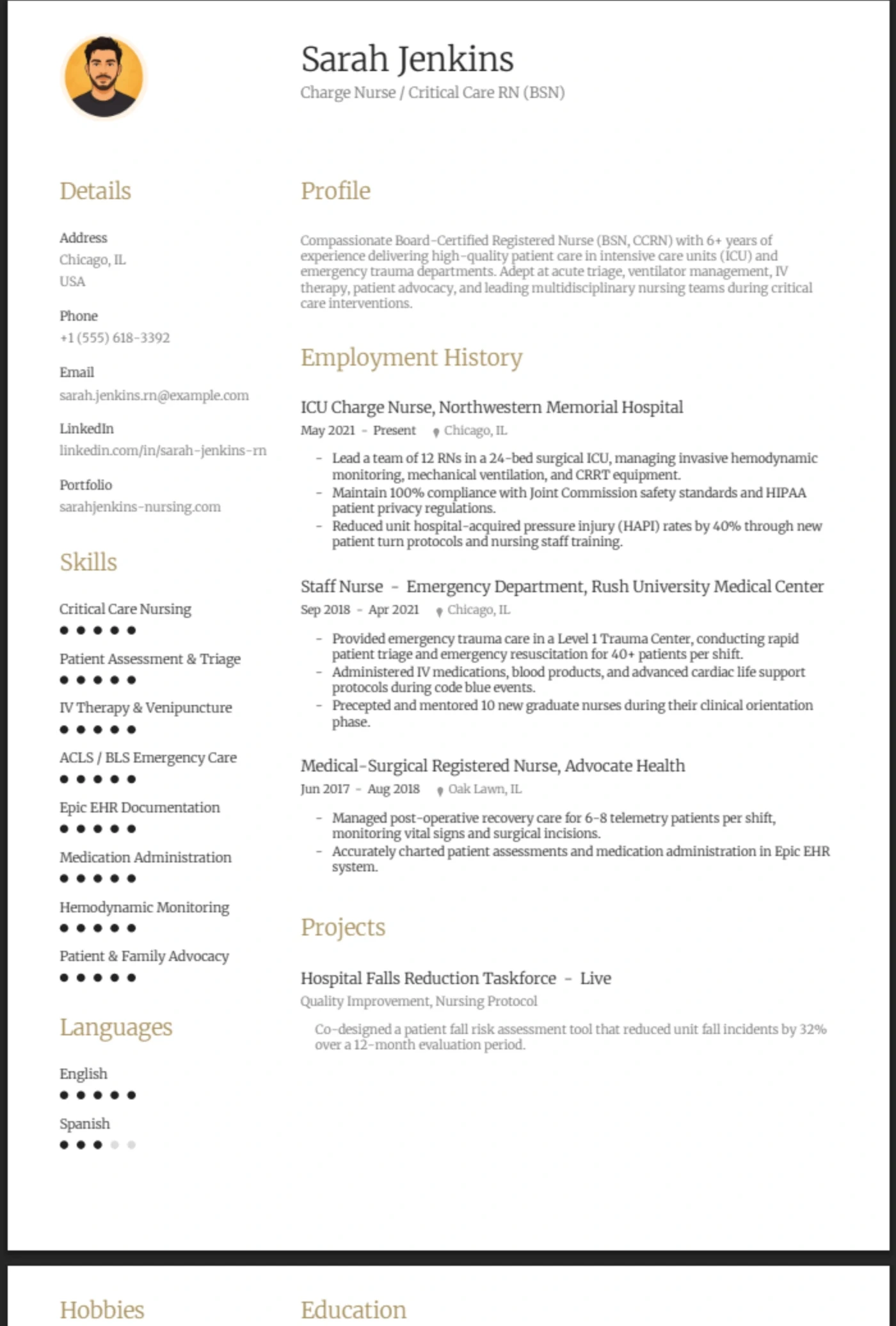 Champagne — Registered Nurse