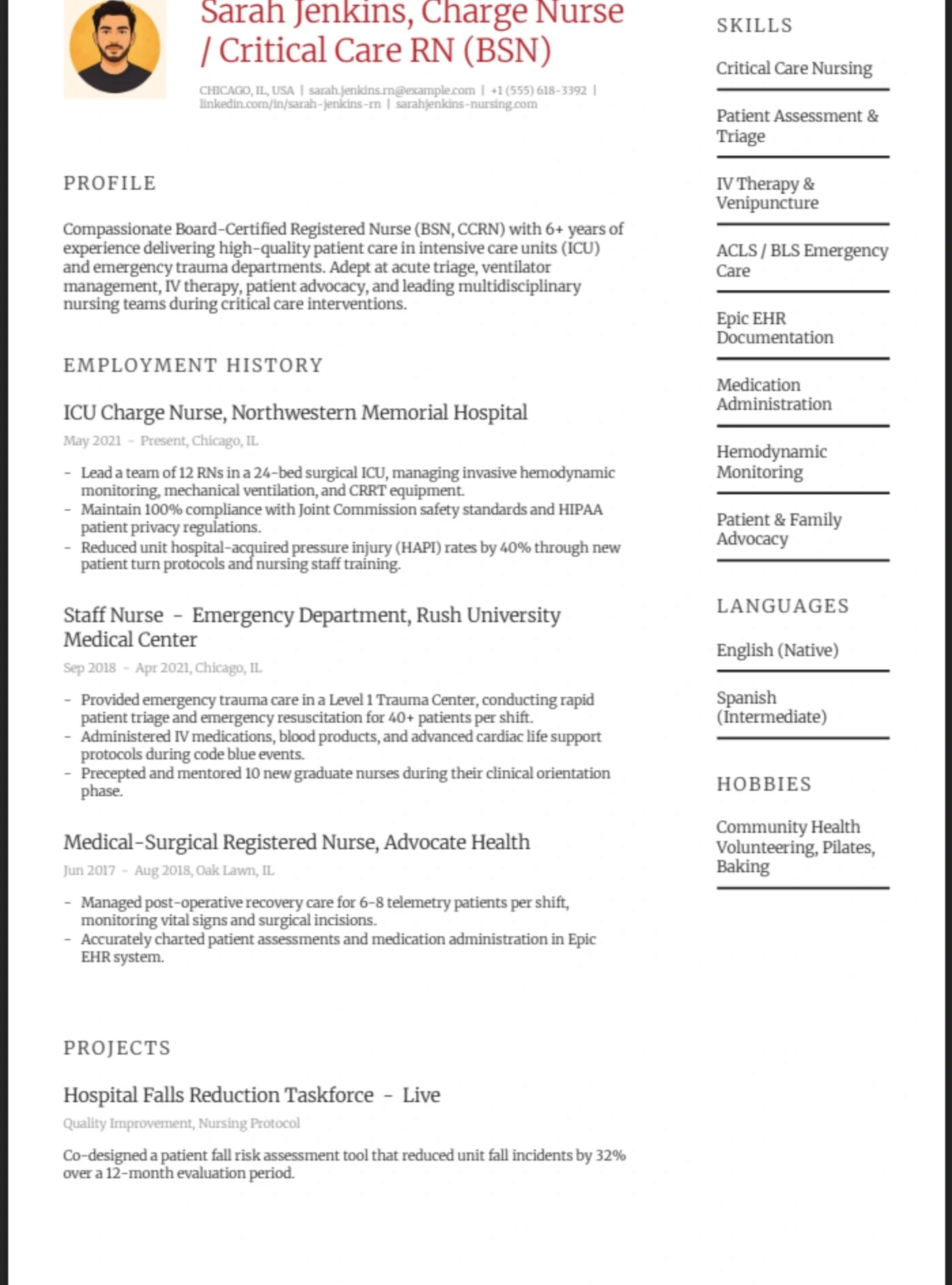 Couture — Registered Nurse