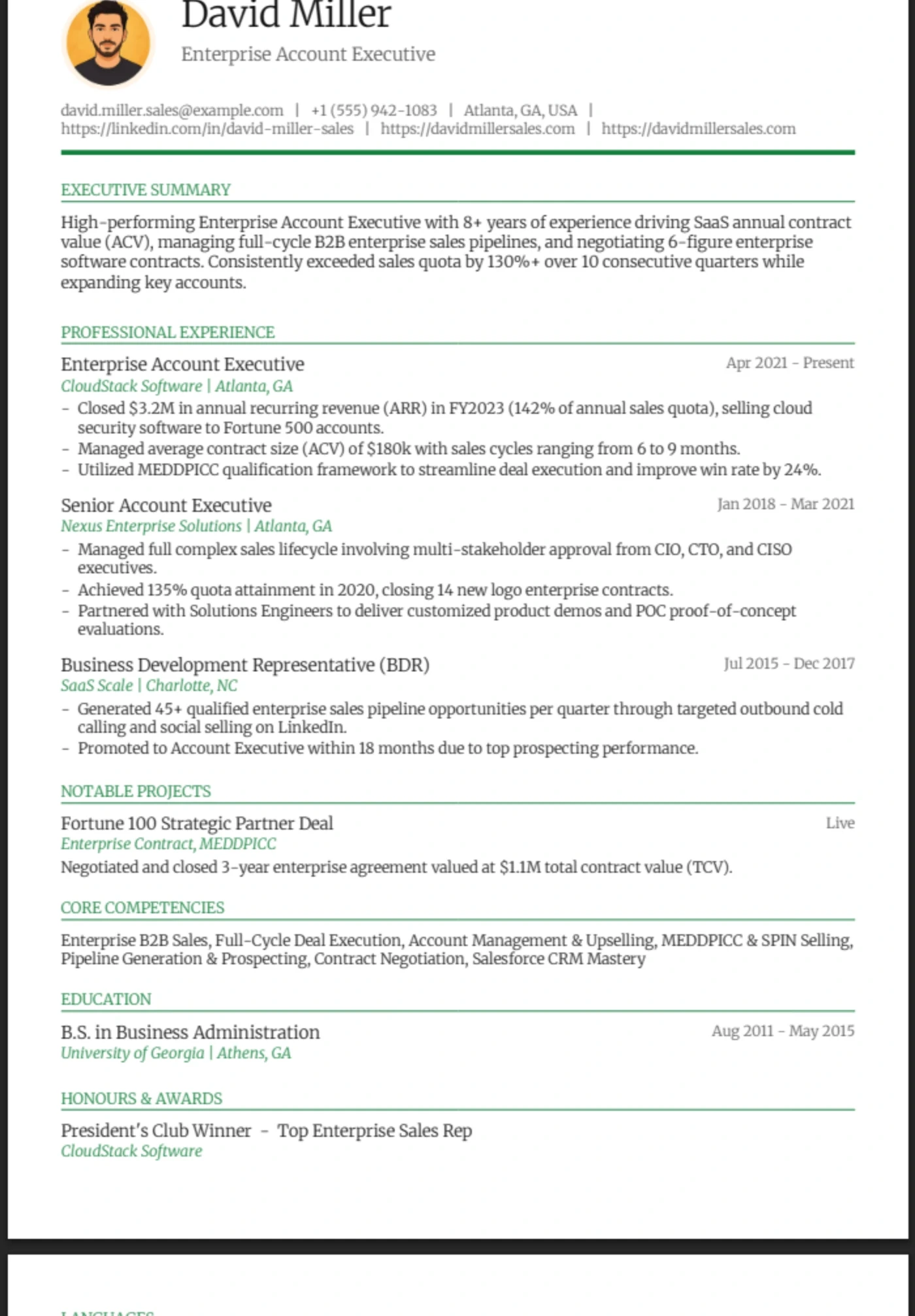 Executive β Sales Executive