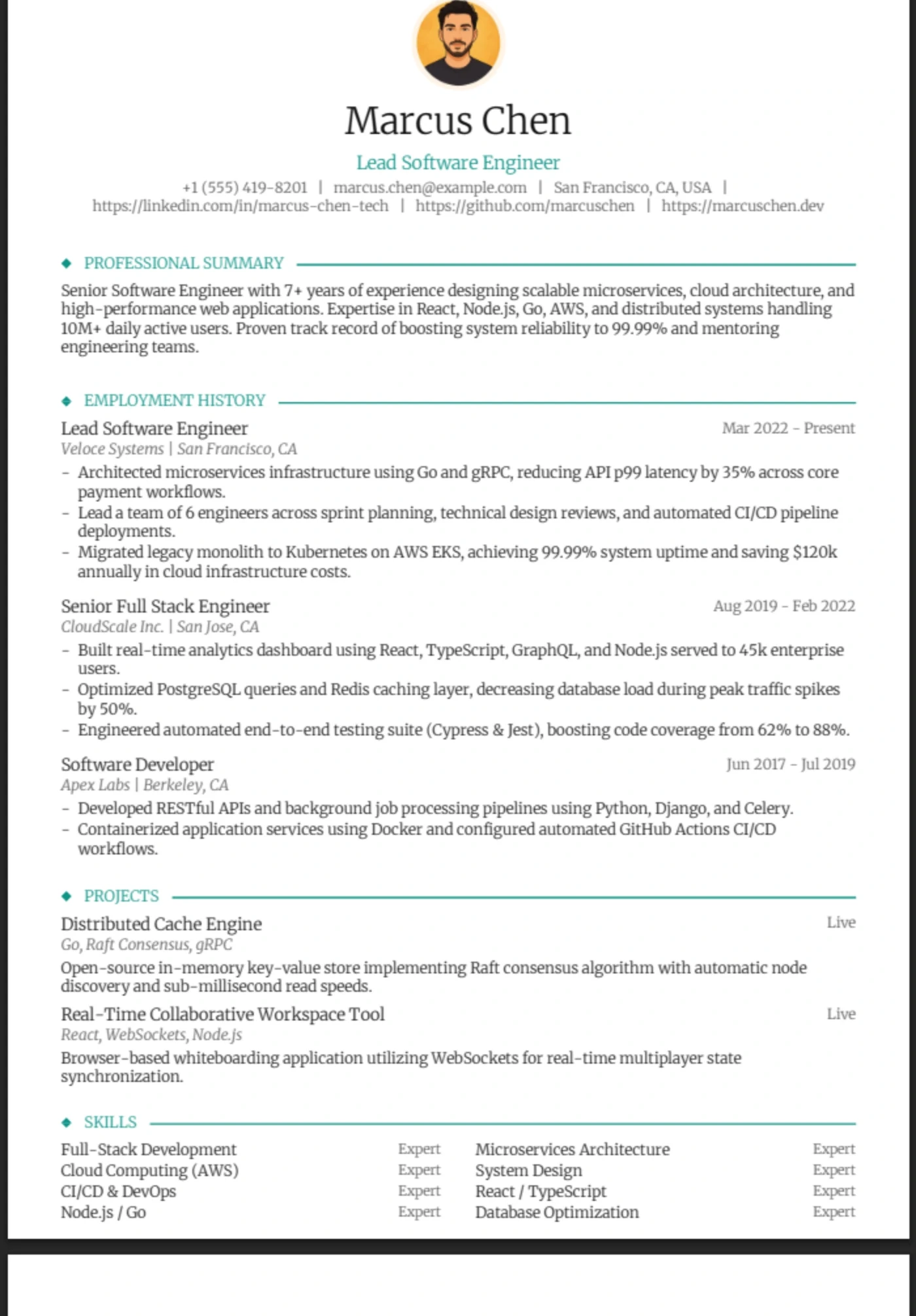 Traditional β Software Engineer